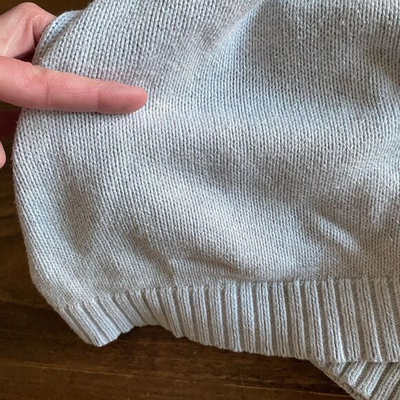 Old Navy Gray Open Front Cardigan Girls' M (8) - Picture 8 of 11